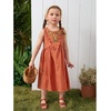image:imageFelix amp Flora Toddler Girl Sandals  Flower Girl Dress Shoes Open Toe Little Kid FlatsBc316brown
