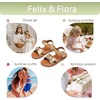 image:imageFelix amp Flora Toddler Girl Sandals  Flower Girl Dress Shoes Open Toe Little Kid FlatsBc316gold