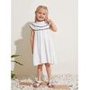 image:imageFelix amp Flora Toddler Girl Sandals  Flower Girl Dress Shoes Open Toe Little Kid FlatsBc316white