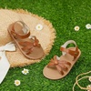 image:imageFelix amp Flora Toddler Girl Sandals  Flower Girl Dress Shoes Open Toe Little Kid FlatsBc325brown