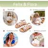 image:imageFelix amp Flora Toddler Girl Sandals  Flower Girl Dress Shoes Open Toe Little Kid FlatsBc325pink