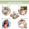 image:imageFelix amp Flora Toddler Girl Sandals  Little Girl Easter Dress Shoes Lightweight Open Toe Beach Holiday FlatsBc219moonbeam