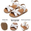 image:imageFelix amp Flora Toddler Girl Sandals  Little Girl Easter Dress Shoes Lightweight Open Toe Beach Holiday FlatsBc219white