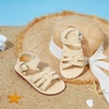 image:imageFelix amp Flora Toddler Girl Sandals  Little Girl Easter Dress Shoes Lightweight Open Toe Beach Holiday FlatsBc222apricot