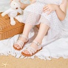 image:imageFelix amp Flora Toddler Girl Sandals  Little Girl Easter Dress Shoes Lightweight Open Toe Beach Holiday FlatsBc222beige