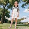 image:imageFelix amp Flora Toddler Girl Sandals  Little Girl Easter Dress Shoes Lightweight Open Toe Beach Holiday FlatsBc222bright Silver