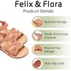 image:imageFelix amp Flora Toddler Girl Sandals  Little Girl Easter Dress Shoes Lightweight Open Toe Beach Holiday FlatsBc222coral