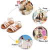 image:imageFelix amp Flora Toddler Girl Sandals  Little Girl Easter Dress Shoes Lightweight Open Toe Beach Holiday FlatsBc222nude