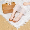 image:imageFelix amp Flora Toddler Girl Sandals  Little Girl Easter Dress Shoes Lightweight Open Toe Beach Holiday FlatsBc222nude