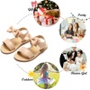 image:imageFelix amp Flora Toddler Girl Sandals  Little Girl Easter Dress Shoes Lightweight Open Toe Beach Holiday FlatsBc244nude
