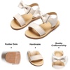 image:imageFelix amp Flora Toddler Girl Sandals  Little Girl Easter Dress Shoes Lightweight Open Toe Beach Holiday FlatsBc244white