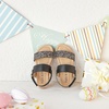 image:imageFelix amp Flora Toddler Girl Sandals  Little Girl Easter Dress Shoes Lightweight Open Toe Beach Holiday FlatsBc251glitter Black