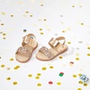 image:imageFelix amp Flora Toddler Girl Sandals  Little Girl Easter Dress Shoes Lightweight Open Toe Beach Holiday FlatsBc251glitter Pink