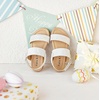 image:imageFelix amp Flora Toddler Girl Sandals  Little Girl Easter Dress Shoes Lightweight Open Toe Beach Holiday FlatsBc251multicolor White