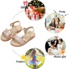 image:imageFelix amp Flora Toddler Girl Sandals  Little Girl Easter Dress Shoes Lightweight Open Toe Beach Holiday FlatsBc265pink