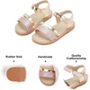 image:imageFelix amp Flora Toddler Girl Sandals  Little Girl Easter Dress Shoes Lightweight Open Toe Beach Holiday FlatsBc265pink