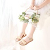 image:imageFelix amp Flora Toddler Girl Sandals  Little Girl Easter Dress Shoes Lightweight Open Toe Beach Holiday FlatsBc279gold