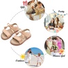image:imageFelix amp Flora Toddler Girl Sandals  Little Girl Easter Dress Shoes Lightweight Open Toe Beach Holiday FlatsBc282nude