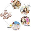 image:imageFelix amp Flora Toddler Girl Sandals  Little Girl Easter Dress Shoes Lightweight Open Toe Beach Holiday FlatsBc286beige