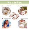 image:imageFelix amp Flora Toddler Girl Sandals  Little Girl Easter Dress Shoes Lightweight Open Toe Beach Holiday FlatsBc286light Pink