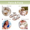 image:imageFelix amp Flora Toddler Girl Sandals  Little Girl Easter Dress Shoes Lightweight Open Toe Beach Holiday FlatsBc286silver
