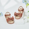image:imageFelix amp Flora Toddler Girl Sandals  Little Girl Easter Dress Shoes Lightweight Open Toe Beach Holiday FlatsBc291brown