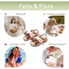 image:imageFelix amp Flora Toddler Girl Sandals  Little Girl Easter Dress Shoes Lightweight Open Toe Beach Holiday FlatsBc291brown