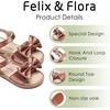 image:imageFelix amp Flora Toddler Girl Sandals  Little Girl Easter Dress Shoes Lightweight Open Toe Beach Holiday FlatsBc291brown