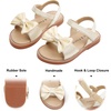image:imageFelix amp Flora Toddler Girl Sandals  Little Girl Easter Dress Shoes Lightweight Open Toe Beach Holiday FlatsBc291champagne Gold