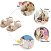 image:imageFelix amp Flora Toddler Girl Sandals  Little Girl Easter Dress Shoes Lightweight Open Toe Beach Holiday FlatsBc291dark Nude