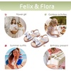 image:imageFelix amp Flora Toddler Girl Sandals  Little Girl Easter Dress Shoes Lightweight Open Toe Beach Holiday FlatsBc291grey