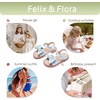 image:imageFelix amp Flora Toddler Girl Sandals  Little Girl Easter Dress Shoes Lightweight Open Toe Beach Holiday FlatsBc291light Blue