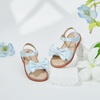 image:imageFelix amp Flora Toddler Girl Sandals  Little Girl Easter Dress Shoes Lightweight Open Toe Beach Holiday FlatsBc291light Blue