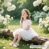 image:imageFelix amp Flora Toddler Girl Sandals  Little Girl Easter Dress Shoes Lightweight Open Toe Beach Holiday FlatsBc291white