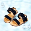 image:imageFelix amp Flora Toddler Girl Sandals  Little Girl Easter Dress Shoes Lightweight Open Toe Beach Holiday FlatsBc300black