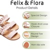 image:imageFelix amp Flora Toddler Girl Sandals  Little Girl Easter Dress Shoes Lightweight Open Toe Beach Holiday FlatsBc300fl Light Pink