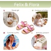image:imageFelix amp Flora Toddler Girl Sandals  Little Girl Easter Dress Shoes Lightweight Open Toe Beach Holiday FlatsBc300fl Pink