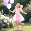 image:imageFelix amp Flora Toddler Girl Sandals  Little Girl Easter Dress Shoes Lightweight Open Toe Beach Holiday FlatsBc300fl Pink