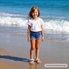 image:imageFelix amp Flora Toddler Girl Sandals  Little Girl Easter Dress Shoes Lightweight Open Toe Beach Holiday FlatsBc300fl White