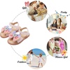 image:imageFelix amp Flora Toddler Girl Sandals  Little Girl Easter Dress Shoes Lightweight Open Toe Beach Holiday FlatsBc305pink