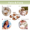 image:imageFelix amp Flora Toddler Girl Sandals  Little Girl Easter Dress Shoes Lightweight Open Toe Beach Holiday FlatsBc307beige
