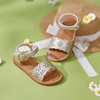 image:imageFelix amp Flora Toddler Girl Sandals  Little Girl Easter Dress Shoes Lightweight Open Toe Beach Holiday FlatsBc307gold