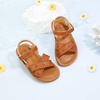 image:imageFelix amp Flora Toddler Girl Sandals  Little Girl Easter Dress Shoes Lightweight Open Toe Beach Holiday FlatsBc309brown