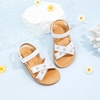 image:imageFelix amp Flora Toddler Girl Sandals  Little Girl Easter Dress Shoes Lightweight Open Toe Beach Holiday FlatsBc309white