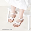 image:imageFelix amp Flora Toddler Girl Sandals  Little Girl Easter Dress Shoes Lightweight Open Toe Beach Holiday FlatsBc317white
