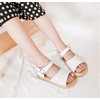 image:imageFelix amp Flora Toddler Girl Sandals  Little Girl Easter Dress Shoes Lightweight Open Toe Beach Holiday FlatsGiltter White