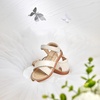 image:imageFelix amp Flora Toddler Girl Sandals Flower Girl Dress Shoes Open Toe Little Kid FlatsBc212beige
