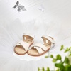 image:imageFelix amp Flora Toddler Girl Sandals Flower Girl Dress Shoes Open Toe Little Kid FlatsBc212beige