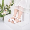 image:imageFelix amp Flora Toddler Girl Sandals Flower Girl Dress Shoes Open Toe Little Kid FlatsBc253white
