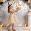 image:imageFelix amp Flora Toddler Girl Sandals Flower Girl Dress Shoes Open Toe Little Kid FlatsBc277gold